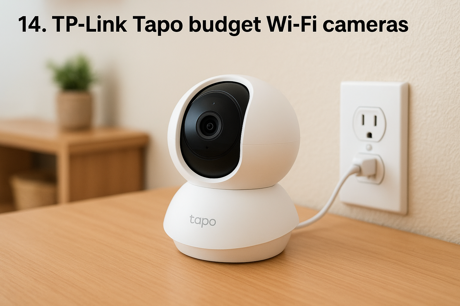 14. TP Link Tapo budget Wi Fi cameras