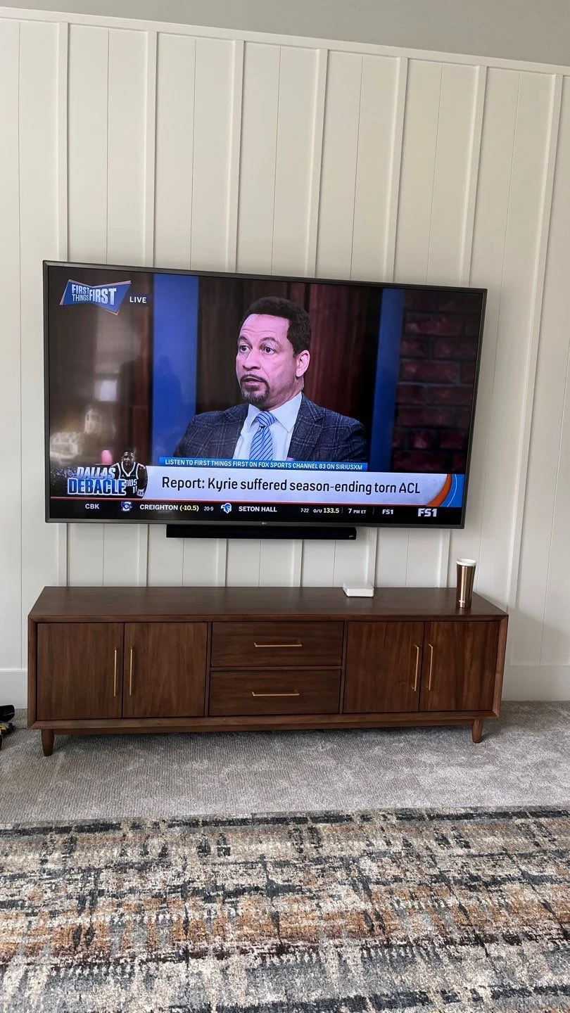 Integrated Ring Security & TV Mounting Project in Star, Idaho